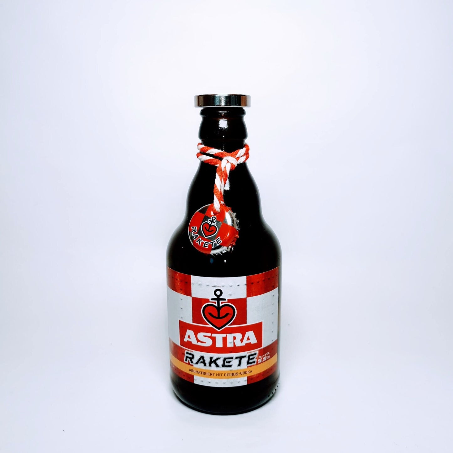 Astra KraftBIERbaum | Magnetischer Kronkorken-Sammler im Hamburg-Style | Upcycling Astra Flasche | Perfekt für Partys | Hält 60+ Kronkorken