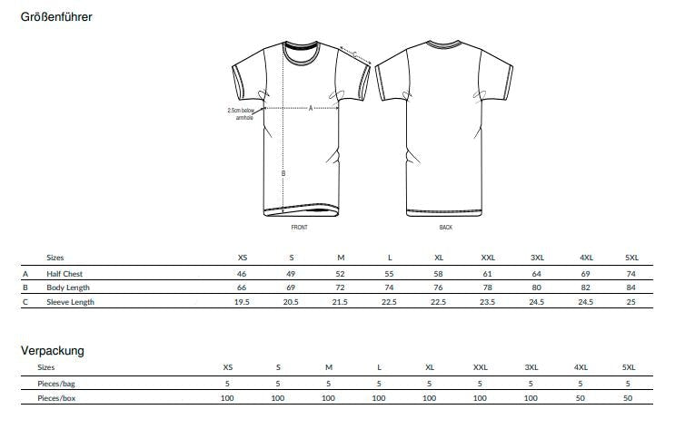 BEER'D T-Shirt mit Rückendruck – Bart trifft Bier - Für Craftbier und Bart-Fans mit Humor - 100% Bio-Baumwolle & Premium-Qualität