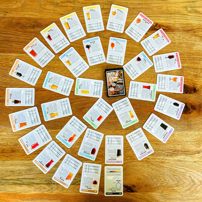 BIER-QUARTETT | Das ultimative Bier-Lernspiel mit 32 Bierstilen weltweit | Über 100 Food-Pairing-Tipps | Spaß für 2-4 Spieler | Biergeschenk