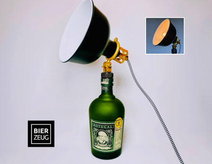 Botucal Rum Lampe | Handgemachte Upcycling Tischlampe aus Botucal Rum Flasche | Einzigartige Geschenkidee | Deko