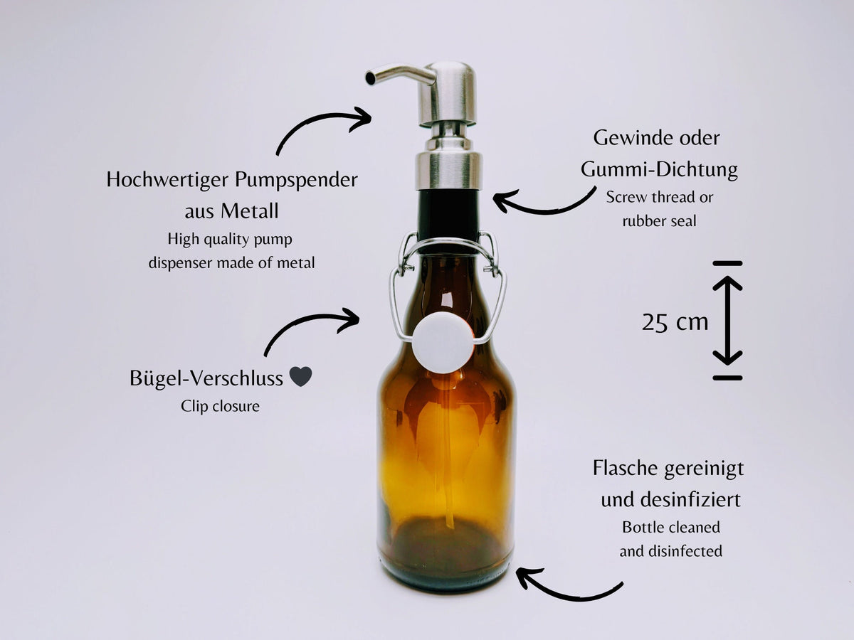 Bügelflaschen Seifenspender