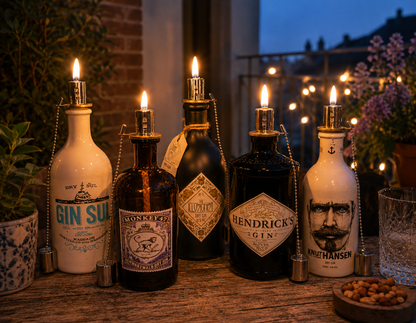 Gin Seifenspender aus echter Ginflasche – Handgemachter nachfüllbarer Pumpspender – Upcycling Seifenspender – Geschenkidee für Gin Liebhaber