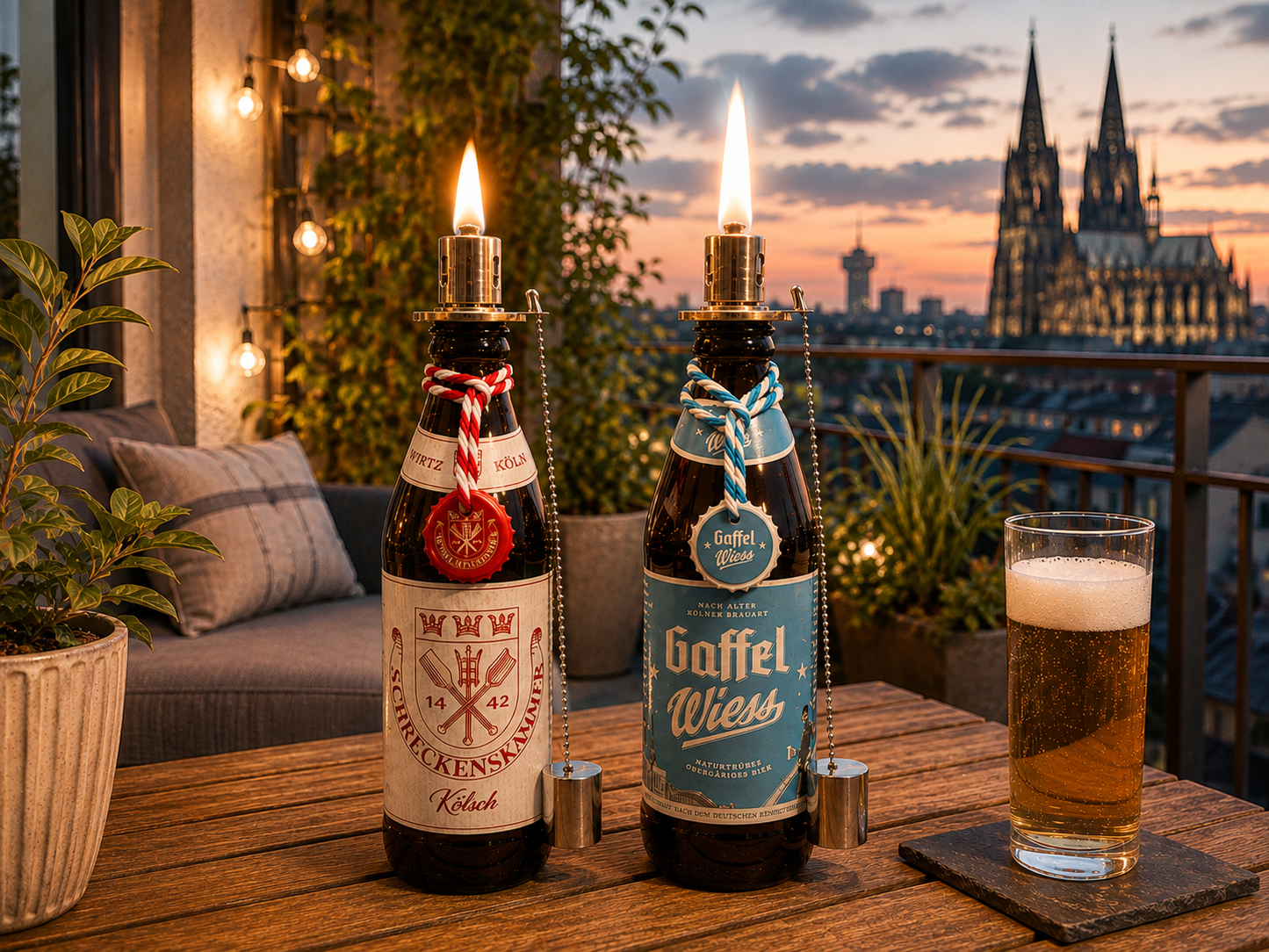 Kölsch Seifenspender aus echter Kölschflasche – Handgemachter nachfüllbarer Design Pumpspender – Geschenkidee aus Köln für Bier Liebhaber