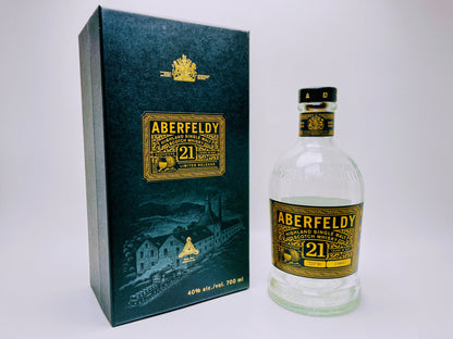 Whisky oil lamp "Aberfeldy" | Handmade oil lamp from Aberfeldy whiskey bottle | Upcycling decoration | Individual gift