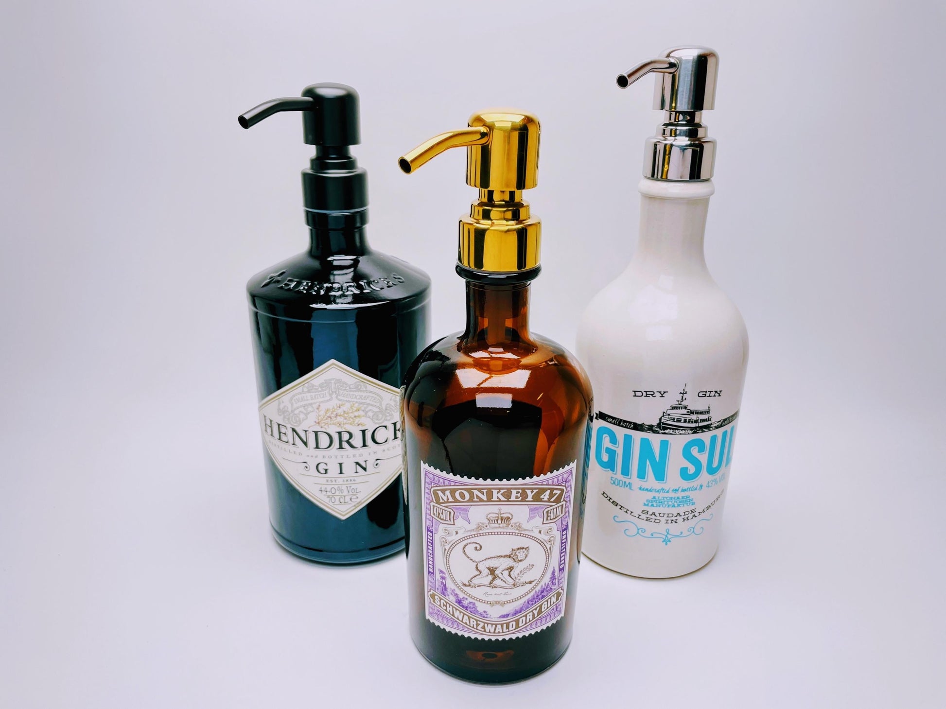 DIY Seifenspender-Bausatz für Flaschen-Upcycling | Edelstahl Pumpspender | Verwandle deine Lieblings-Flaschen in Seifenspender