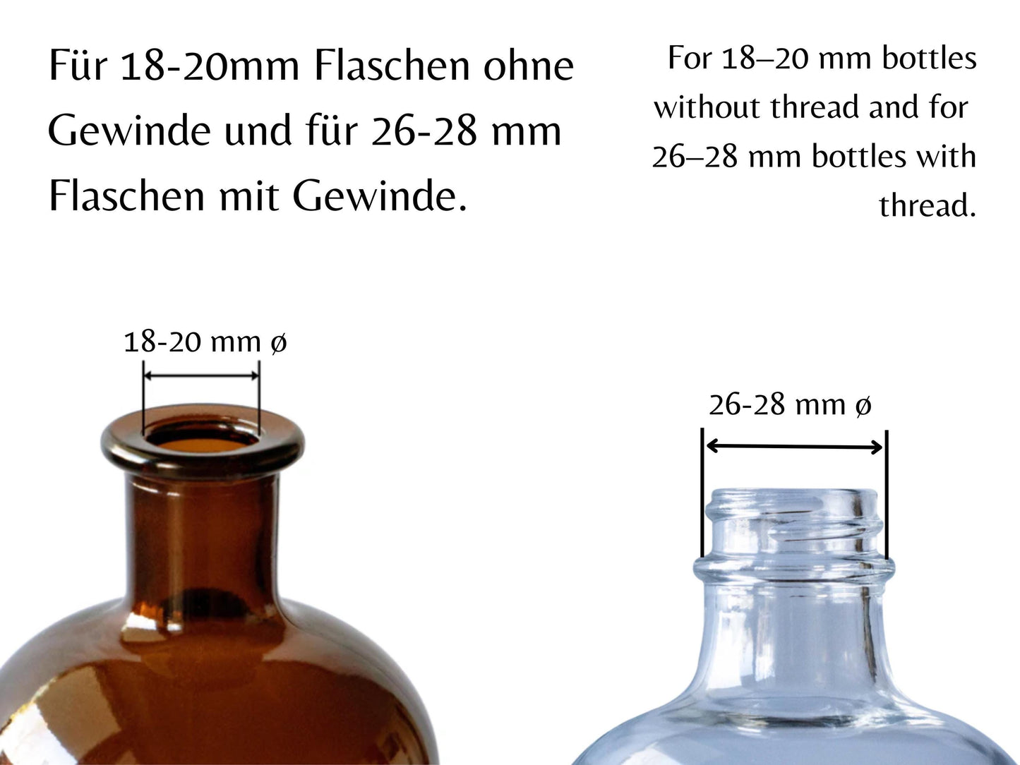 DIY Seifenspender-Bausatz für Flaschen-Upcycling | Edelstahl Pumpspender | Verwandle deine Lieblings-Flaschen in Seifenspender