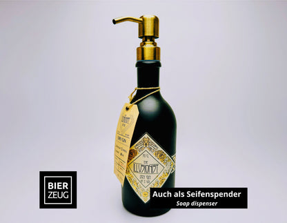 Gin Öllampe “Illusionist“ | Handgemachte Öllampe aus Illusionist Gin Flaschen | Upcycling, handgefertigt, individuell | Deko & Geschenkidee