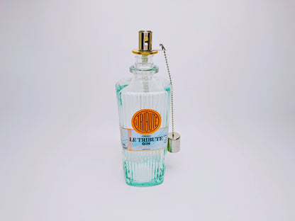 Gin Öllampe “Le Tribute“ | Handgemachte Öllampe aus Le Tribute Gin Flaschen | Upcycling | Handgefertigt | Individuell | Geschenk | Deko