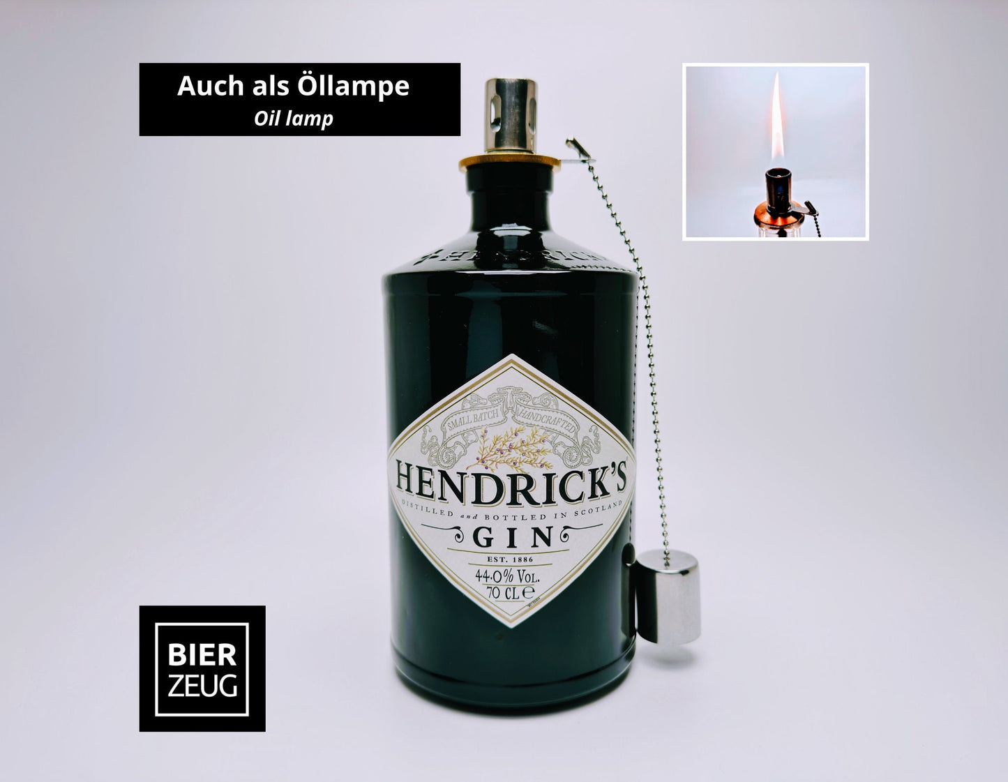 Gin-Seifenspender “Hendricks” |  Upcycling Pumpspender aus Hendricks Gin Flasche | Nachfüllbar | Bad Deko Geschenk aus Schottland | 700ml