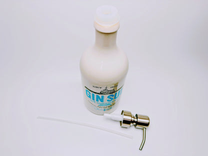 Gin Sul Seifenspender “Sul Spender” | Upcycling Pumpspender aus Gin Sul Flasche | Nachfüllbar | Deko Bad Geschenk Hamburg | 500ml - H:27cm