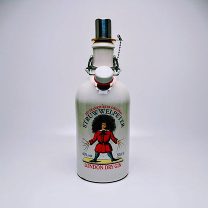 Gin Öllampe aus echter Ginflasche – Handgemachte Upcycling Lampe – Windlicht für Balkon & Garten Deko – Geschenkidee für Gin Liebhaber