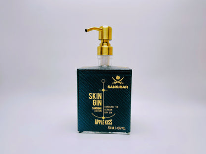 Distributeur de savon au gin « SkinGin Splash » | Pompe doseuse upcyclée à partir d'une bouteille de Skin Gin originale | Rechargeable | Décoration pour la salle de bain | Cadeau Munich