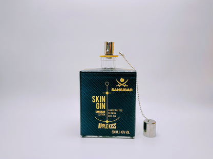 Gin Öllampe “Skin“ | Handgemachte Upcycling Lampe aus Gin Flasche | Vintage Deko | Individuell | Geschenkidee | Nachhaltig & Einzigartig