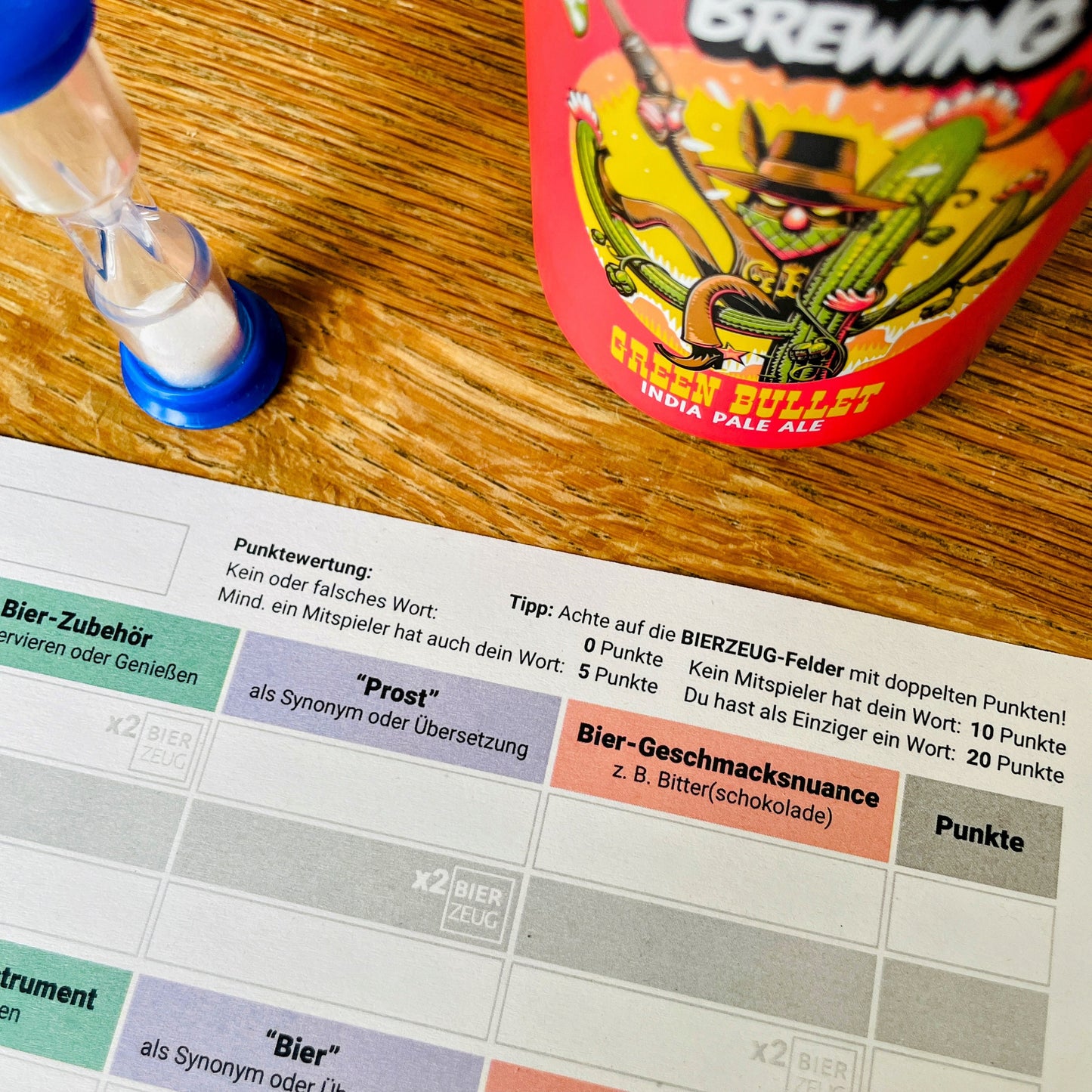 Stadt Land BIER | Kult-Spiel ”Stadt Land Fluss” für Bierliebhaber | Neu aufgelegt für Bier-Enthusiasten | Download als PDF zum Ausdrucken