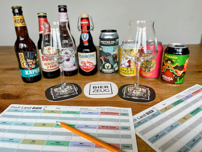 Stadt Land BIER | Kult-Spiel ”Stadt Land Fluss” für Bierliebhaber | Neu aufgelegt für Bier-Enthusiasten | Download als PDF zum Ausdrucken