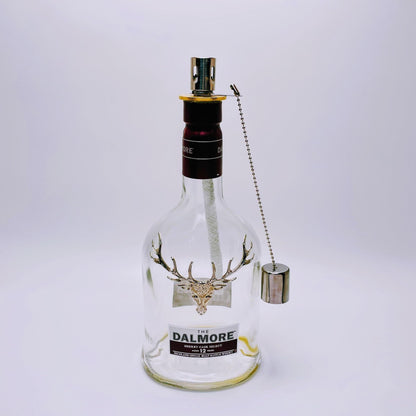 Whisky-Öllampe Dalmore | Handgemachte Öllampe aus Dalmore Whiskey Flaschen | Upcycling | Individuell | Geschenk | Schottland | Deko