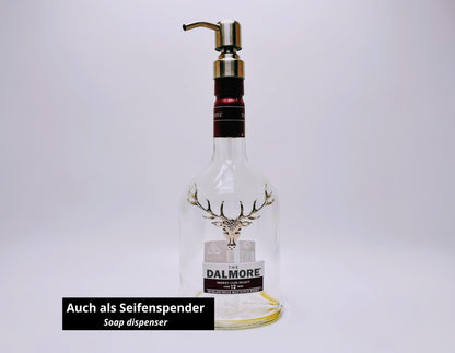Whisky-Öllampe Dalmore | Handgemachte Öllampe aus Dalmore Whiskey Flaschen | Upcycling | Individuell | Geschenk | Schottland | Deko