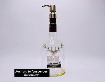 Whisky-Öllampe Dalmore | Handgemachte Öllampe aus Dalmore Whiskey Flaschen | Upcycling | Individuell | Geschenk | Schottland | Deko