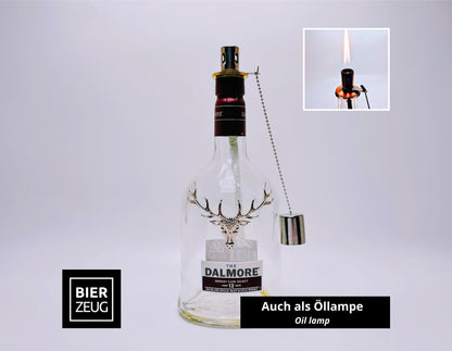 Whisky-Seifenspender Dalmore | Upcycling Pumpspender aus Dalmore Whiskey Flaschen | Nachfüllbar mit Seife | Bad Deko | Geschenk Jäger