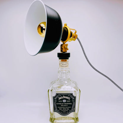 Whisky Tischlampen | Handgemachte Upcycling Lampe aus Whiskey Flaschen | Einzigartige Geschenkidee | Deko