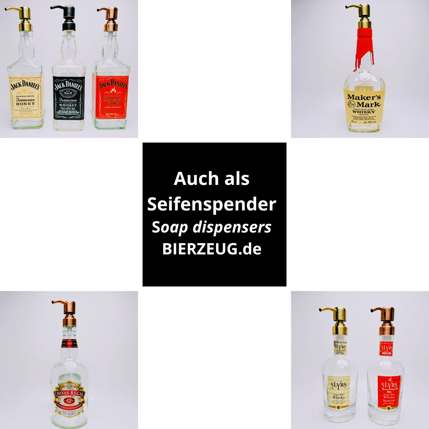 Whisky Öllampe aus echter Whiskyflasche – Handgemachte Upcycling Design Öllampe mit warmem Flammenlicht – Geschenkidee für Whisky Liebhaber