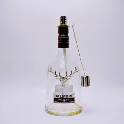 Whisky-Öllampe Dalmore | Handgemachte Öllampe aus Dalmore Whiskey Flaschen | Upcycling | Individuell | Geschenk | Schottland | Deko