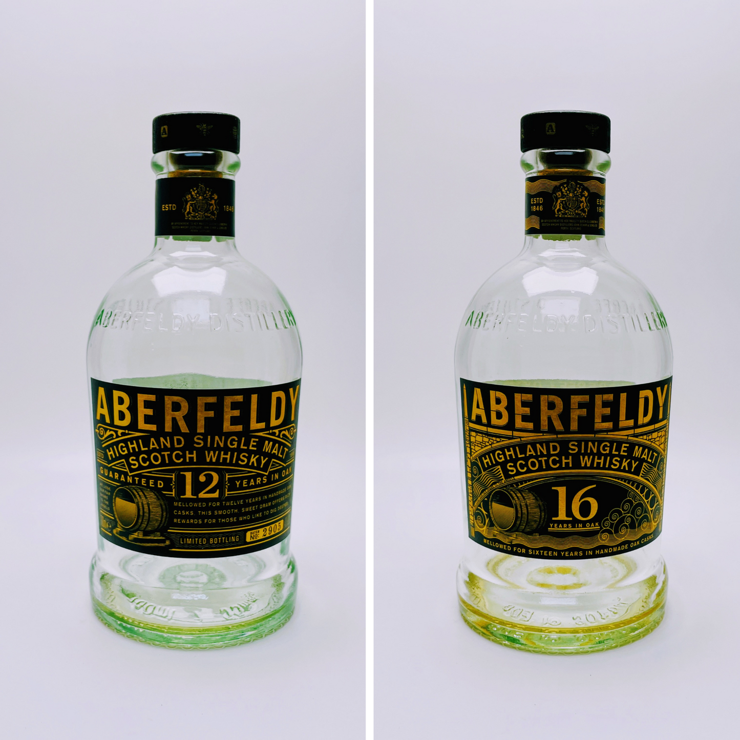 Whisky oil lamp "Aberfeldy" | Handmade oil lamp from Aberfeldy whiskey bottle | Upcycling decoration | Individual gift
