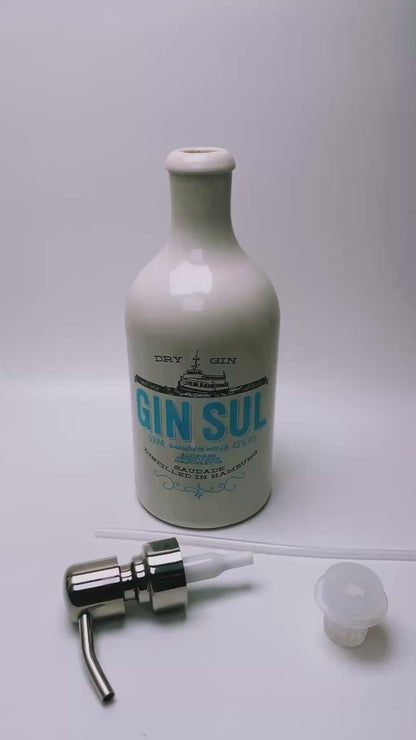 DIY Seifenspender-Bausatz für Flaschen-Upcycling | Edelstahl Pumpspender | Verwandle deine Lieblings-Flaschen in Seifenspender