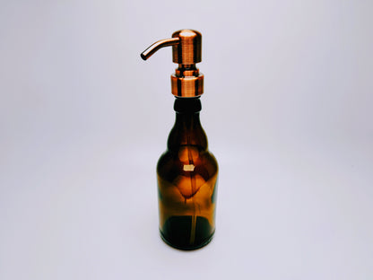 Soap dispenser "Stubbi" | Handmade &amp; refillable soap dispensers made from Steini / Stubbi beer bottles | Upcycling gift for beer fans