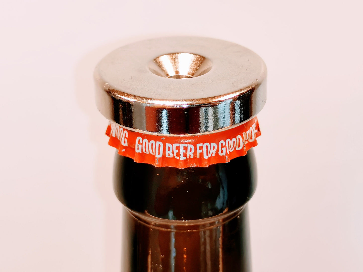 KraftBIERbaum | Der Magnet-Baum für deine Craftbeer-Crowns | Handgemacht Upcycling | Craftbier Flasche | Hält 60+ Kronkorken
