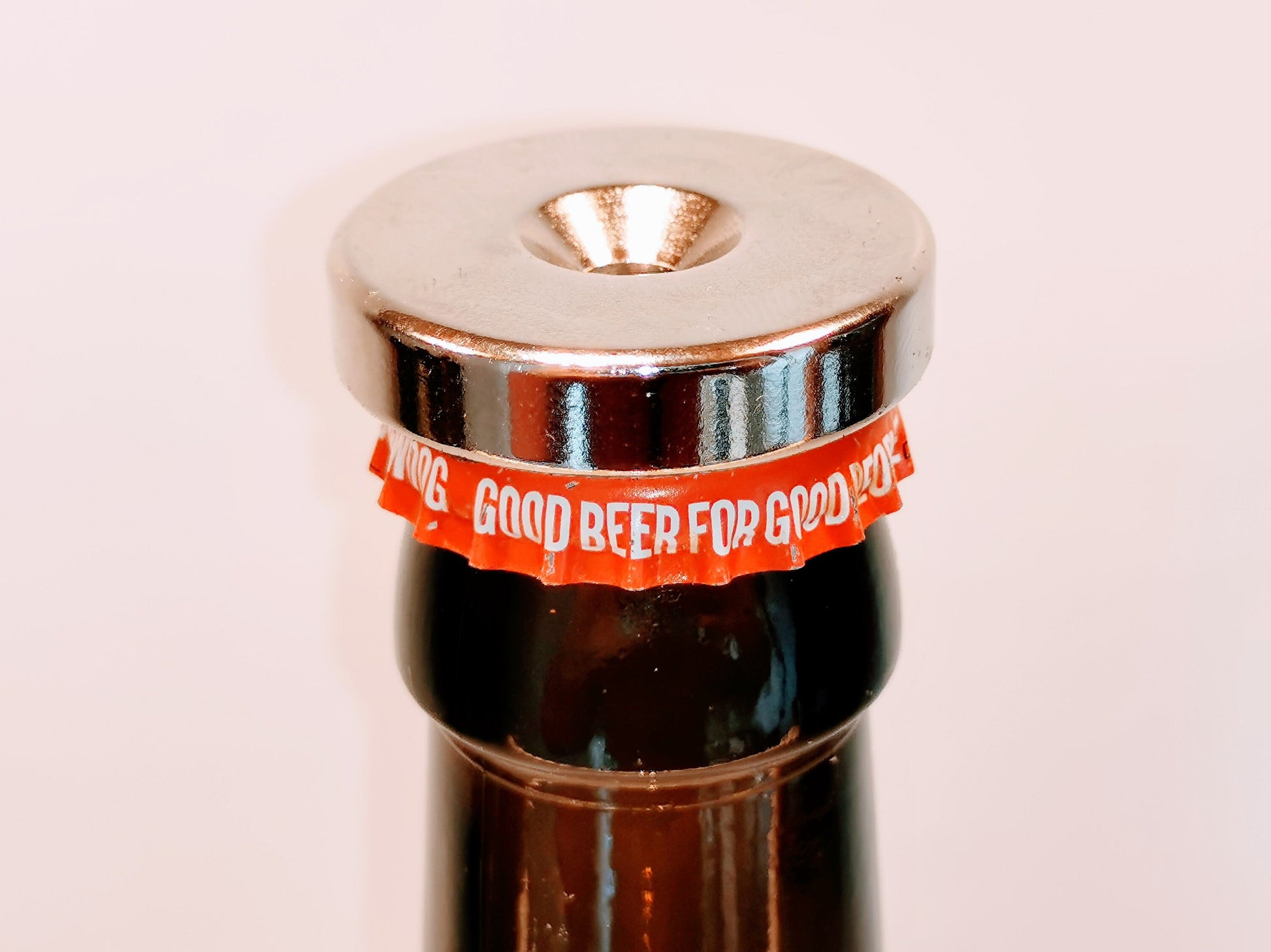 KraftBIERbaum | Der Magnet-Baum für deine Craftbeer-Crowns | Handgemacht Upcycling | Craftbier Flasche | Hält 60+ Kronkorken