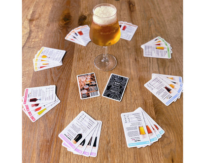 BEER QUARTET | The ultimate beer learning game | 32 beer styles from around the world from Alt to Zwickel | 100+ Food Pairing Tips | 2-4 players