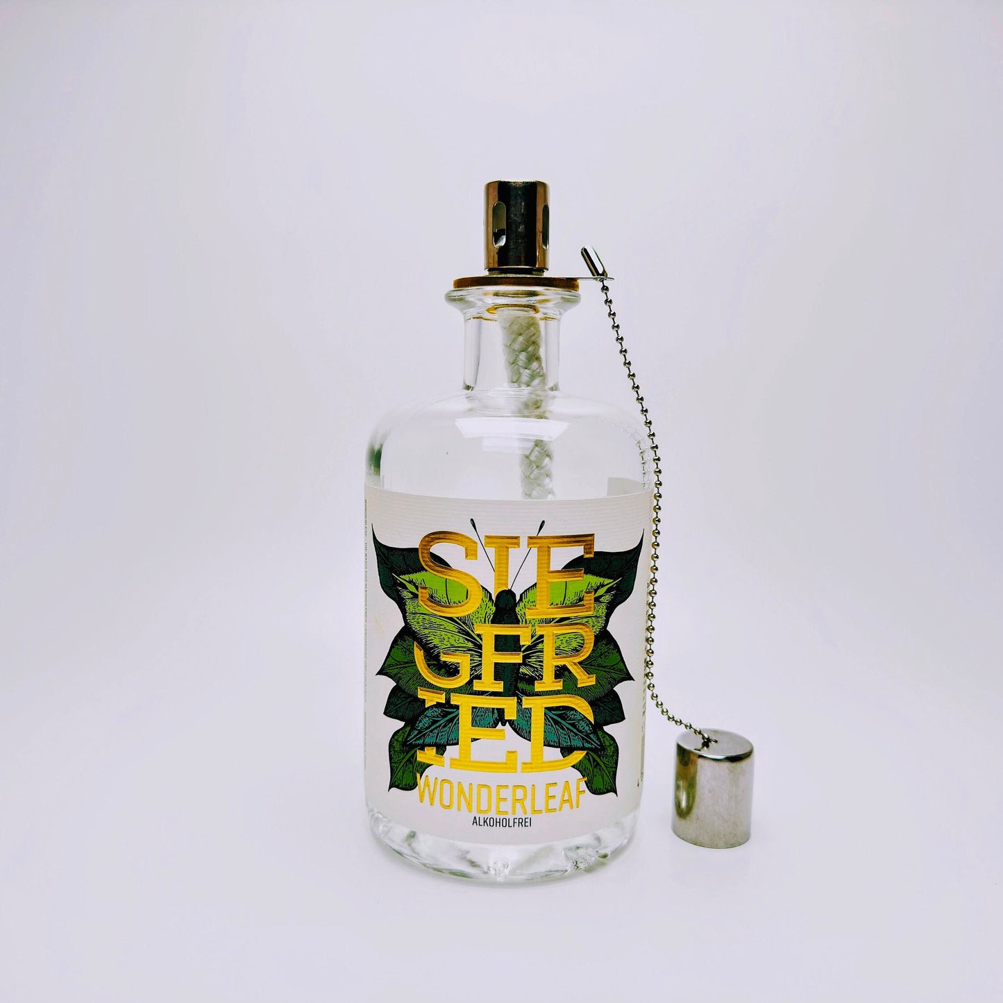 Gin Öllampe "Siegfried" | Handgemachte Öllampe aus Siegfried Gin Flaschen | Upcycling | Handgefertigt | Individuell | Geschenk | Deko