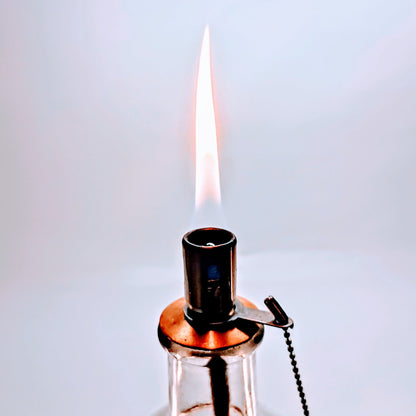 Rum-Öllampe "Don Papa" | Handgemachte Öllampe aus Don Papa-Flaschen | Upcycling | Handgemacht | Individuell | Geschenk | Deko | H:25cm