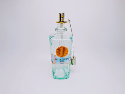 Gin Öllampe "Le Tribute" | Handgemachte Öllampe aus Le Tribute Gin Flaschen | Upcycling | Handgefertigt | Individuell | Geschenk | Deko